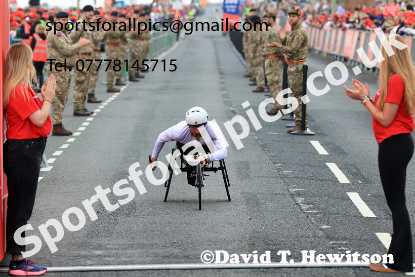 Great North Run Wheelchair, 2025 AJ Bell Great North Run. Photo: David T. Hewitson/Sports for All Pics